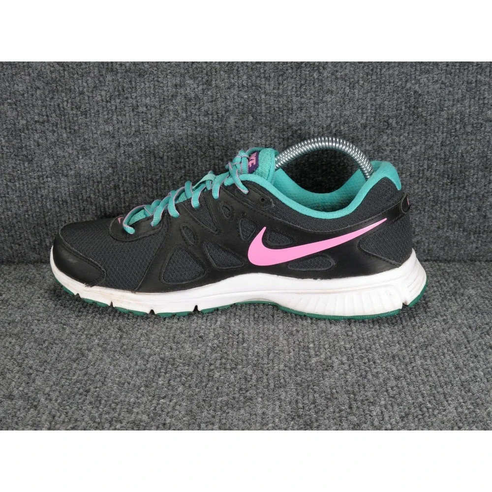 NIKE Revolution 2 Cross Training Running Shoe Sneaker Women's Size 9.5 Pink Teal